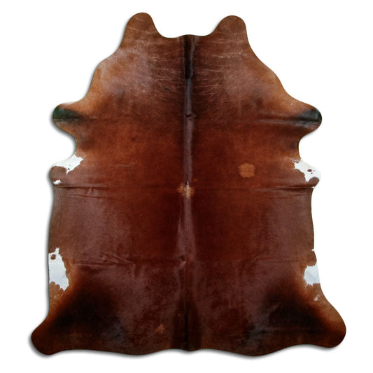 Brown Cowhide Rug XXL