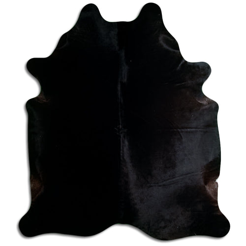 Schwarzes Kuhfell XXL