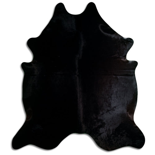 Schwarzes Kuhfell XXL
