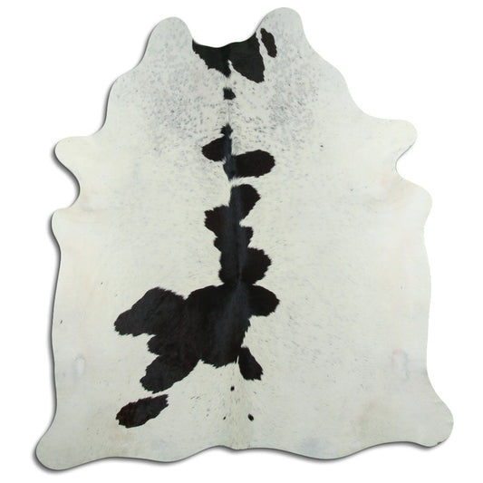 Black & White Cowhide Rug XXL