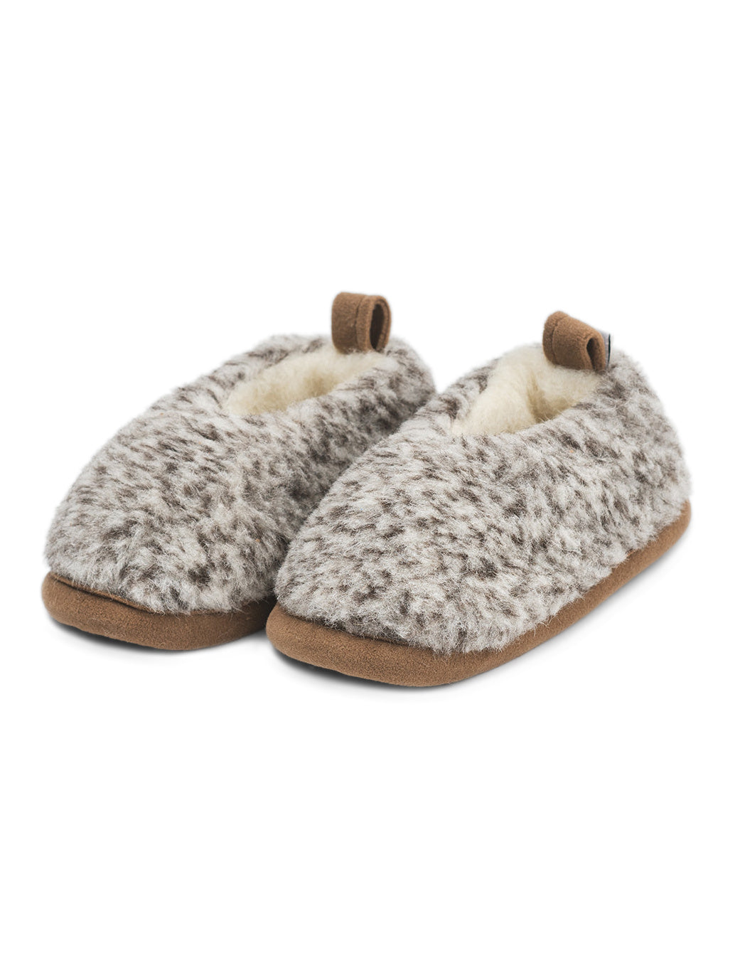 Merino Kinderhausschuhe „Tiger“