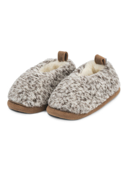 Merino Kinderhausschuhe „Tiger“