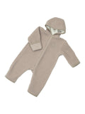 Baby-Strampler „Schaf“; beige