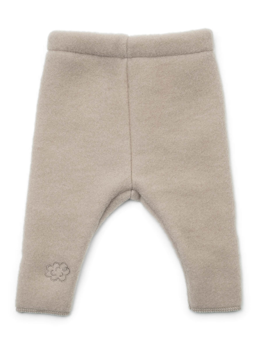 Babyhöschen „Schaf“ mit Stickerei; beige
