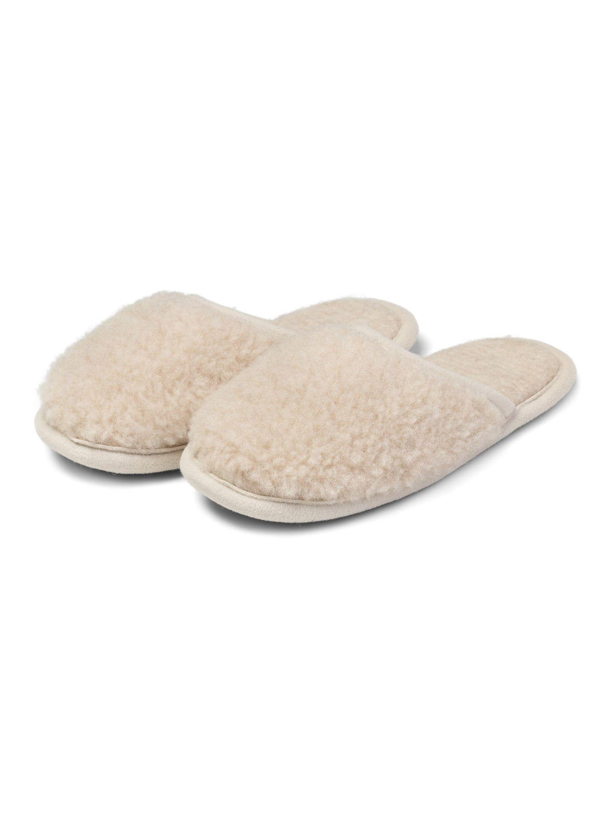 Merino Hausschuhe Beige