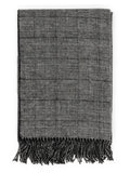Plaid „Glen“ in Grau, gefaltet