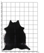 Schwarzes Kuhfell M