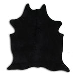 Schwarzes Kuhfell L
