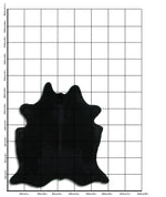Schwarzes Kuhfell M