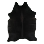 Schwarzes Kuhfell L