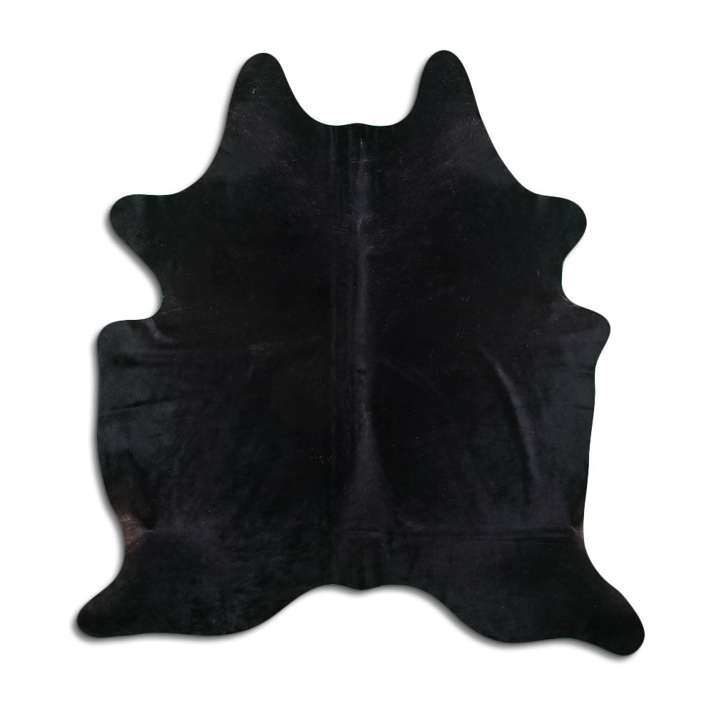 Schwarzes Kuhfell L