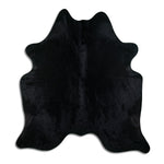 Schwarzes Kuhfell XL