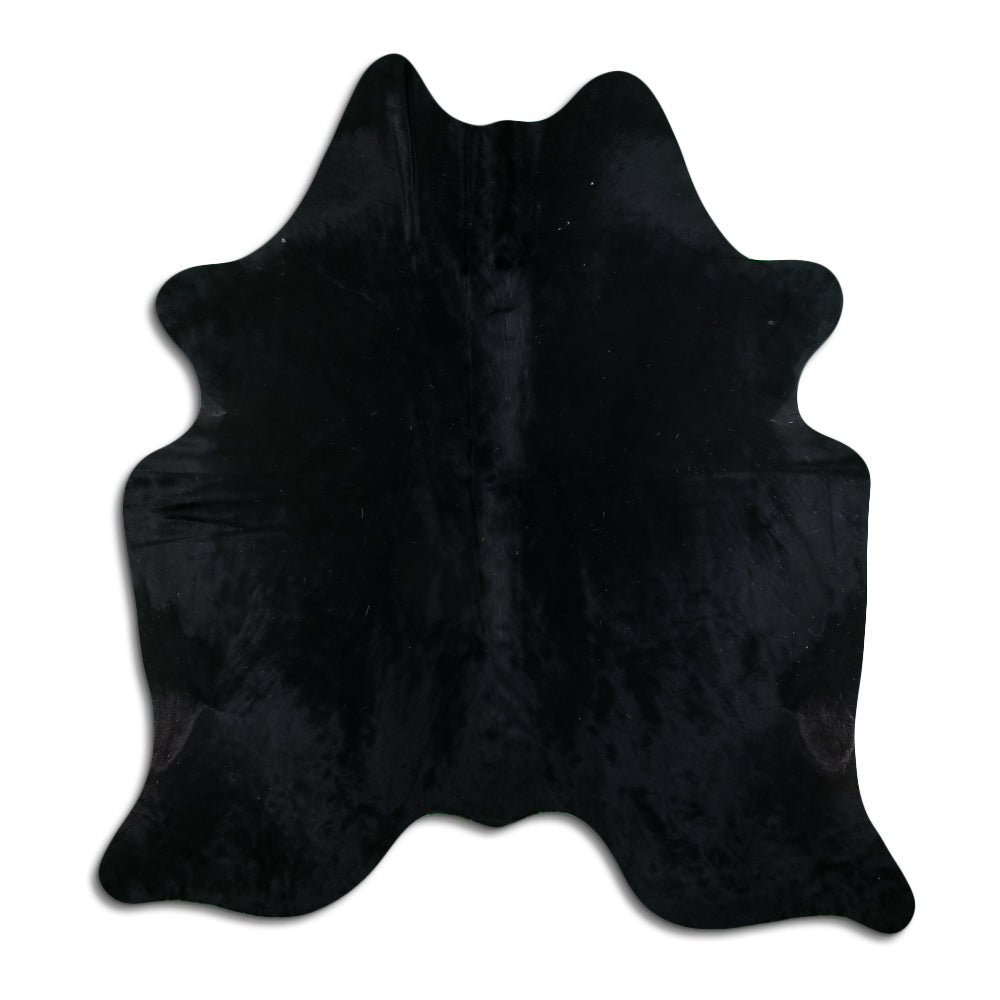 Schwarzes Kuhfell XL
