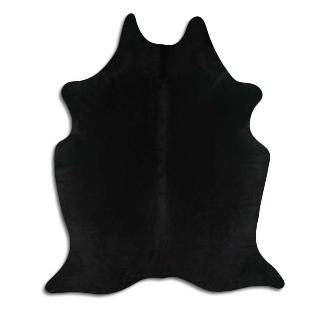 Schwarzes Kuhfell XL